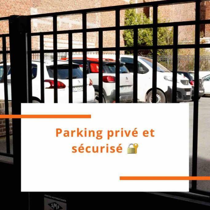 Suite George 5 + Parking Prive Et Securise アラス エクステリア 写真